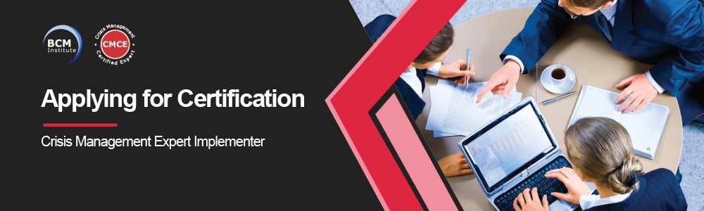 Crisis Management Certified Expert (CMCE)